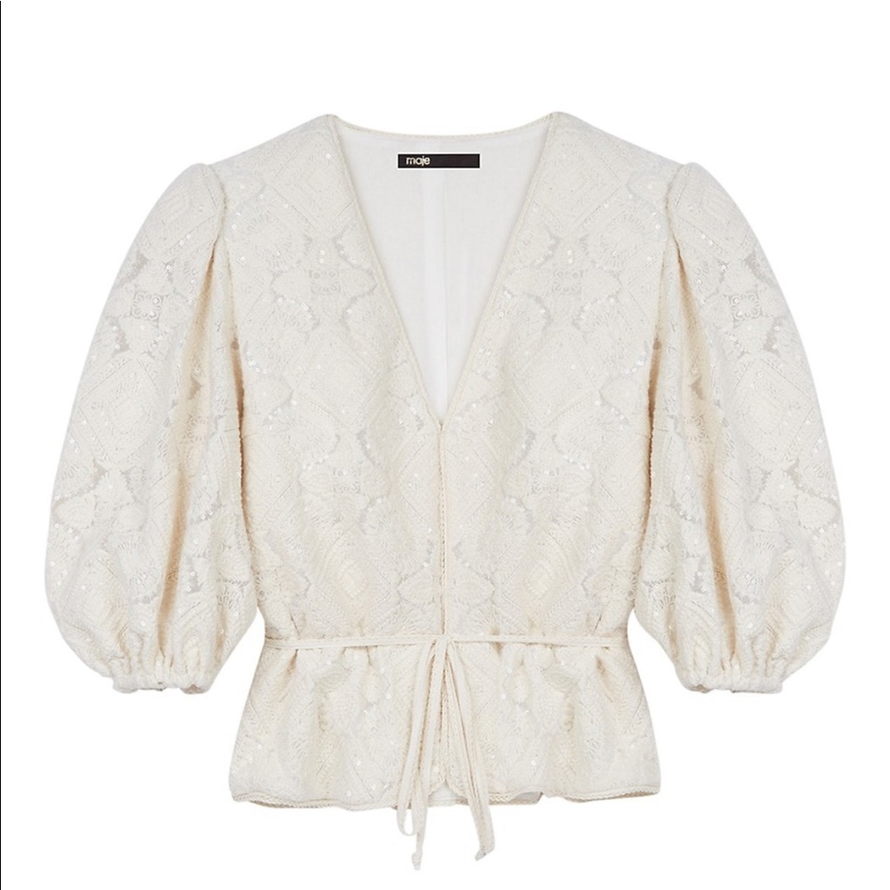 MAJE Lichet Embroidered set - Picture 2 of 14